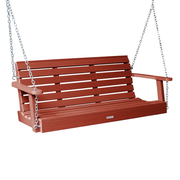 Highwood 5ft Weatherly Porch Swing - Outdoor, Eco-friendly, Synthetic Wood