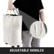 thumbnail image 4 of Cesto De Ropa Sucia Con Ruedas Delgado, Cesto De Ropa Sucia Delgado Con Ruedas Y Manijas Largas Ajustables, Cesto De Ropa Sucia Pequeño Con Parte Superior De Malla, Cesto De Ropa Sucia Estre, 4 of 8