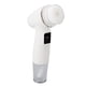 thumbnail image 4 of Cepillo de limpieza facial de mano IPX5, impermeable, automático, con espuma, eléctrico, exfoliante, masajeador, color blanco, 4 of 15