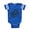 Royal Blue, variant on CafePress - Zodiac Distressed Gemini_Wh - Cute Infant Baby Football Bodysuit