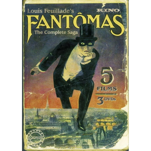 Fantômas: The Complete Saga (DVD), Kino Lorber, Mystery & Suspense