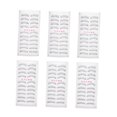 thumbnail image 4 of unbranded 60Pairs Handmade Cotton Thread False Eyelashes Black for Natural Long Thick Eye Look, 4 of 6
