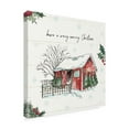 thumbnail image 2 of Trademark Fine Art 'Holiday on the Farm IV Merry Christmas' Canvas Art by Anne Tavoletti, 2 of 4