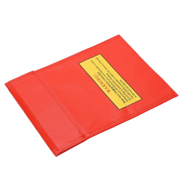 Funda Protectora Lipo, Bolsa De Batería Lipo RC Resistente Al Calor Para Almacenamiento De Carga Para Varias Baterías De Aviones