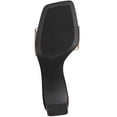 thumbnail image 4 of INC Womens Black Comfort Slip Resistant Beyla Square Toe Block Heel Slip On Dress Heeled Sandal 7 M, 4 of 4