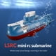 thumbnail image 1 of Barco submarino RC Modelo 6CH Control remoto Barco de buceo Juguete eléctrico (Azul), 1 of 8