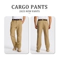 thumbnail image 2 of FEDTOSING Cargo Pants for Men with Pockets Casual Hiking Elastic Waist Pants-Durable, Sizes 30-38, 2 of 7