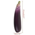 thumbnail image 4 of Sinyiin Lifelike Artificial Eggplants Simulation Fake Vegetable Photo Props Home Kitchen, 4 of 11