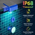 thumbnail image 4 of Tanbaby Solar Pool Lights, IP68 Waterproof Swimming Pool Lights,RGB Color Changing Pool Light with Remote, 16 Colors Underwater Patio Decor for Above Ground (1PC), 4 of 9