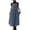 Deep Blue, variant on Bosfbai Casual Dresses for Women - Womens Polka Dot Sleeveless Maxi Dress, Loose Pinafore Dress for Office & Brunch