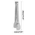 thumbnail image 2 of TERGAYEE Stainless Steel Barbecue Turners,Heavy Duty Non-Stick BBQ Cooking Kitchen Tongs,Stainless Steel Kitchen Cooking Tongs Clip Kitchen Utensils, 2 of 9