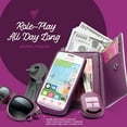 thumbnail image 6 of Play Purse for Girls and Toddlers - Realistic Purse and Complete Set of Pretend Play Accessories Including Toy Phone, Wallet, Credit Cards, Keys, Makeup for Role Playing Ages 3 4 5 6 7 8 Years and up, 6 of 8