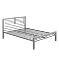 thumbnail image 3 of Your Zone Full Metal Bed, Silver, 3 of 8