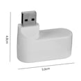 thumbnail image 3 of Adaptador Divisor De Transferencia De Datos Mini divisor giratorio de 3 puertos USB Hub U Disk Reader para PC (USB 3.0 blanco), 3 of 5