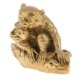 thumbnail image 4 of 2 Unids Latón Fortuna China Zodiaco Animales Gallo Estatuas Estatuillas, 4 of 9