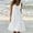 White, variant on Ayolanni Sundress Womens Summer Dresses Blue Beach Solid Sleeveless Midi Dresses Teen Dresses L