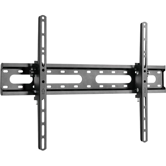 37"-70" Tilting TV Wall Mount for Flat Curved TVs, Heavy Duty TV Corner Bracket with Max Load 99lbs and VESA 600x400mm, Fits 16’’-24’’ Wood Studs
