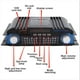 thumbnail image 5 of Amplificador Bluetooth HIFI Amplificador de Sonido de Audio Digital de 4 Canales Radio FM Soporte MP3 USB SD de Audio Doméstico, Enchufe de la UE, 5 of 8