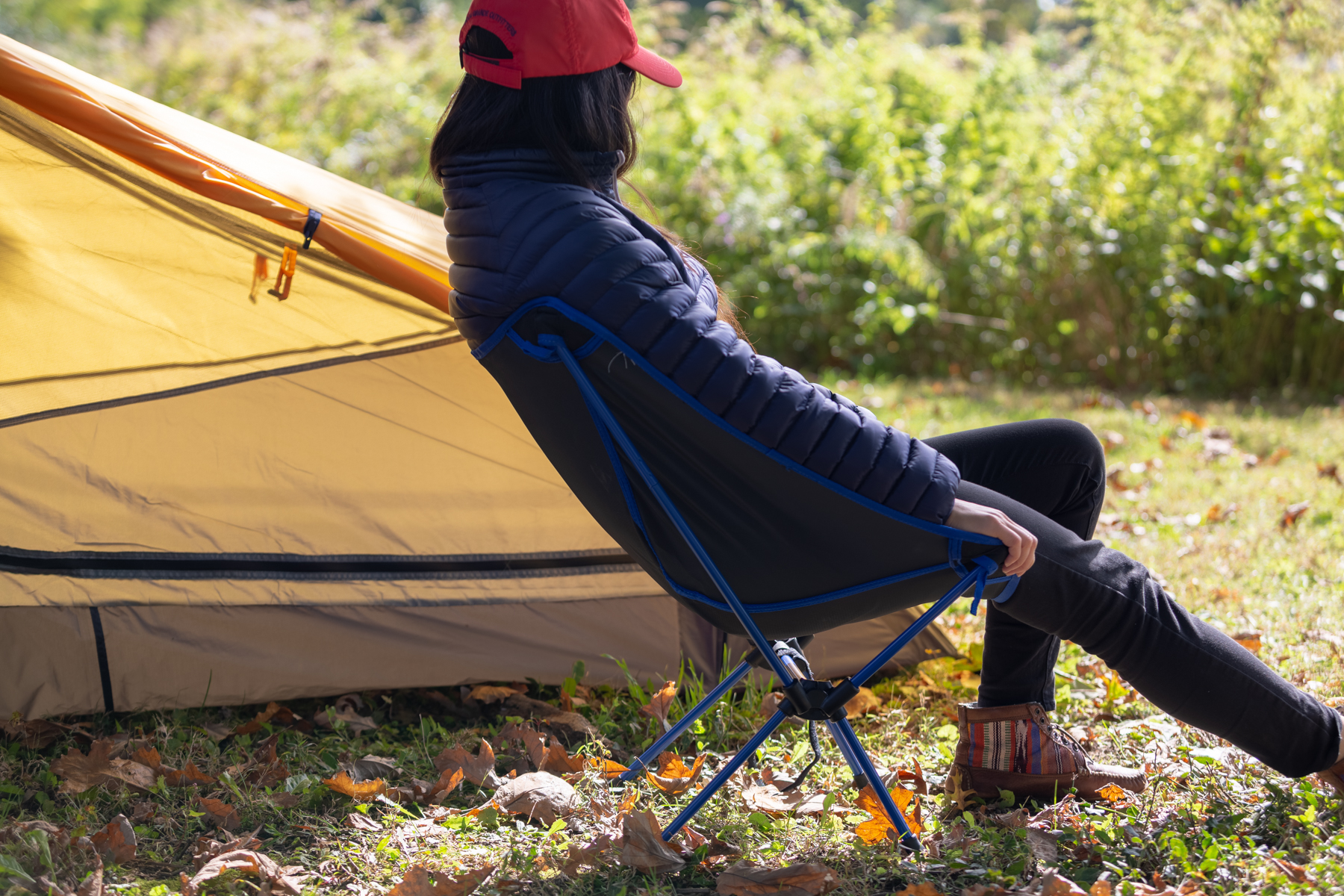 Ozark Trail Lightweight Weather Resistant Backpacking Hiking Chair