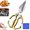 Gold, variant on Seattleget Kitchen Scissors, Multifunctional Heavy-Duty Kitchen Shears, 2026 New 2 in 1 Ergonomic Kitchen Scissors for Cutting Roots and Chicken, Duck, Fish & Slicing Walnuts(Green)