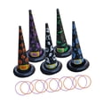 thumbnail image 2 of Juego de 15 piezas de lanzamiento de anillos de Halloween, conos deportivos con anillos, regalos de fiesta, juegos de Halloween para Halloween en, 2 of 8