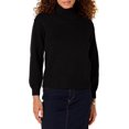 thumbnail image 1 of walmart Essentials Womens Plus Organic Cotton Funnel-Neck SweaterPlus Organic Cotton Funnel-Neck Sweater, 1 of 7
