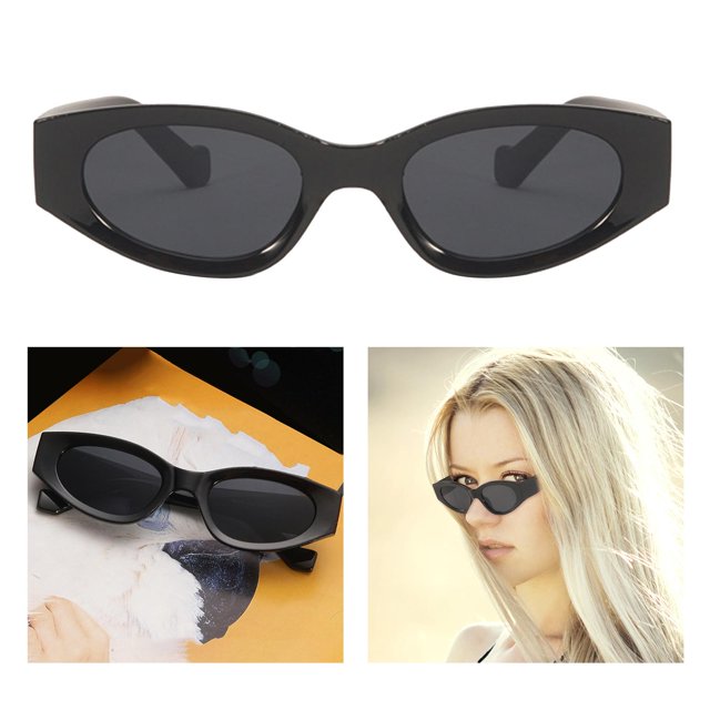 vintage Sunglasses for Women Classic 400 Trendy Sun Glasses , Negro Yinane Gafas de moda