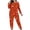 Orange, variant on Christmas Plus Size Pajamas Women 2 Piece Fall Cute Funny Graphic Sleepwear Set Soft Pullover Long Sleeve Pants Comfy Homewear Party Costume Black 4 5XL