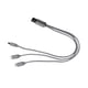 thumbnail image 2 of Cable de carga USB Cable de carga mini USB 3 en 1 Accesorios universales para cuadricóptero Cargador de accesorios para drones portátiles Drone RC, 2 of 8