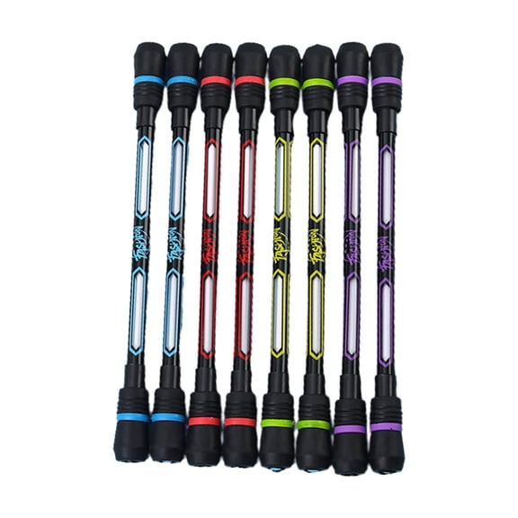 HEMLBOYW Pen Rolling Finger Rotating Ballpoint Pen Rotating Pen Student Games Writable Rotating Pen