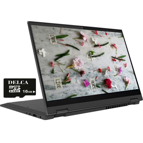 Lenovo Flex 5 2 in 1 Laptop I 14" FHD IPS Touchscreen AMD Octa-Core Ryzen 7 4700U (>i7-10510U) 8GB DDR4 512GB SSD Dolby Fingerprint Backlit Webcam Win 10   16GB Micro SD Card