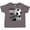 Charcoal Grey, variant on Inktastic Little Brother and Biggest Fan Soccer Player Boys Toddler T-Shirt