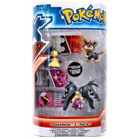 Pokemon XY Mega Mawile, Litleo & Mawile Figure 3-Pack