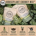 thumbnail image 3 of Houseplant Chunky Mix Potting Soil for Jungle Plants & Aroids with Coconut Coir, Pumice & Perlite, 3 of 8