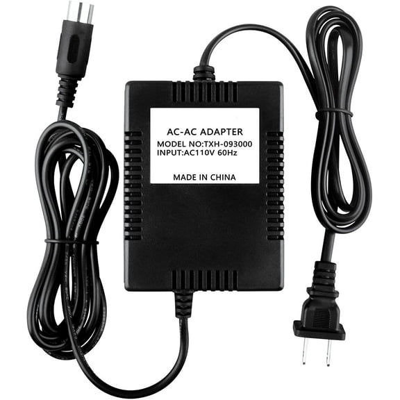 K-MAINS 9V AC Adapter Replacement for Digitech PS0912 BP8 RP5 RP6 RP7 RP10 RP12 RP14D RP2000 RP20 RP21D, Studio Quad, Studio Quad V2 PS0920 4 PIN DIN Power Supply Cord
