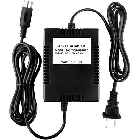 

K-MAINS AC/AC 4 PIN DIN Power Adapter Charger Cord Replacement for Alesis Quadraverb GT Quadraverb 2