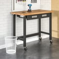 thumbnail image 3 of Seville Classics 2-pack Mesh Wastebasket Recycling Bin, 6 gal, 12" diameter top x 14" H, White, 3 of 10
