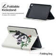 thumbnail image 2 of Galaxy Tab A 8.0 (2019) Case P200 P205, Allytech Slim Cute Pattern PU Leather Folio Stand Cards Slots Wallet Case Cover for Samsung Tab A with S Pen 8.0 Inch Tablet SM-P200/SM-P205, Panda, 2 of 7
