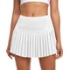 thumbnail image 2 of JoyGirl - Falda plisada de tenis con pantalones cortos de cintura alta, falda de golf, falda de entrenamiento, falda atlética con bolsillos, 2 of 3