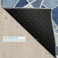 thumbnail image 5 of Addison Rugs Chantille Indoor/Outdoor Transitional Geometric Navy Machine Washable Round Rug, 8' x 8', 5 of 8