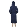thumbnail image 5 of Women 100% Luxury Terry Cotton Hooded Shawl Bathrobe Toweling Spa, 5 of 9