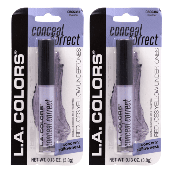 L.A Colors Conceal Correct Makeup 0.13 oz., Lightweight Full Coverage