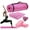 Pink, variant on Yoga Mat Thick, Yoga Set for Home Workouts, 1/2 Inch Thick Yoga Mat for Women, Men, Non Slip Yoga Mat with Yoga Foam Blocks, Yoga Strap, 2 Microfiber Towels, Beginner Friendly