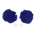 thumbnail image 1 of Accesorios de Casco de Motocicleta Decoración Orejas de Oso Redondas para Cascos de Motocicleta Bicicleta Esquí Azul Profundo Pegatina 1 Juego, 1 of 6