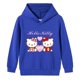 thumbnail image 2 of Hello Kitty nueva primavera otoño suéter con capucha de algodón para niños niñas moda pulóver Tops niños bebé Casual sudaderas deportivas, 2 of 5