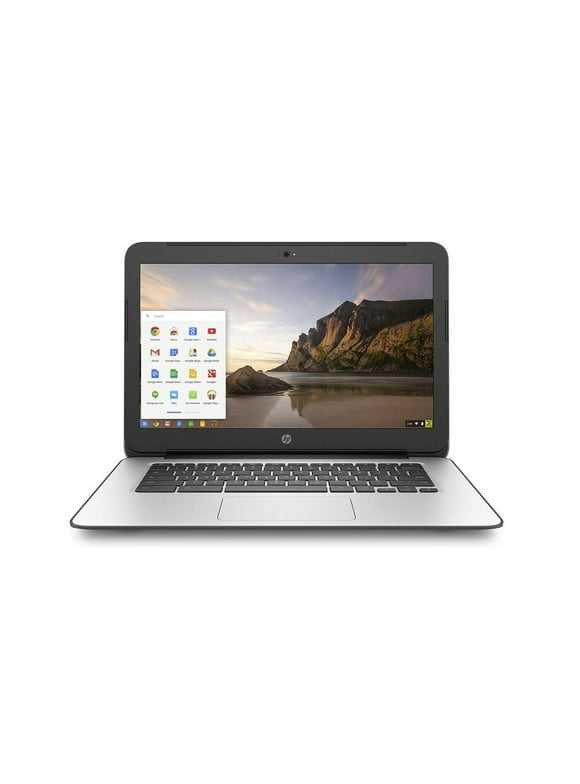 Pre-Owned HP Chromebook 14 G4 14" (16GB, Intel Celeron N, 2.16GHz, 4GB) Laptop - Silver