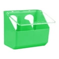thumbnail image 3 of Pigeon Feeder Cage Mount Hanging Box Heavy Duty Plastic for Cockatiels Ducks Pigeons Parrots, 3 of 9