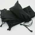 thumbnail image 2 of Black Sunglasses Carrying Case Bag Organizer Pouch Drawstring Closure, 2 of 4
