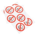 thumbnail image 2 of Miangastore 10pcs Do Not Touch Sticker Do Not Use Hand Signs Self Adhesive Decal No Touch Sign, 2 of 8