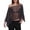 Black, variant on Knit Sequin Batwing Sleeve Poncho for Women Asymmetrical Beach Cover Up Top
